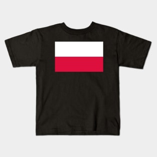 Flag of Poland Kids T-Shirt